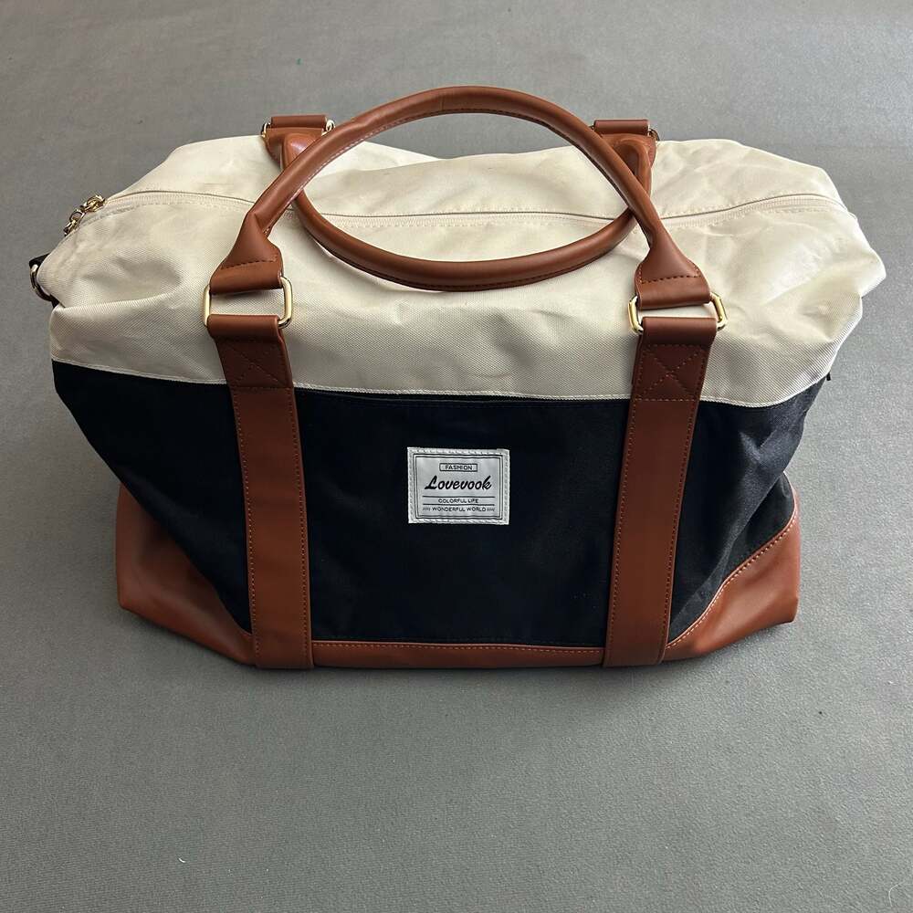 LOVEVOOK Women's Travel Weekender Duffle Bag with Shoe Compartment